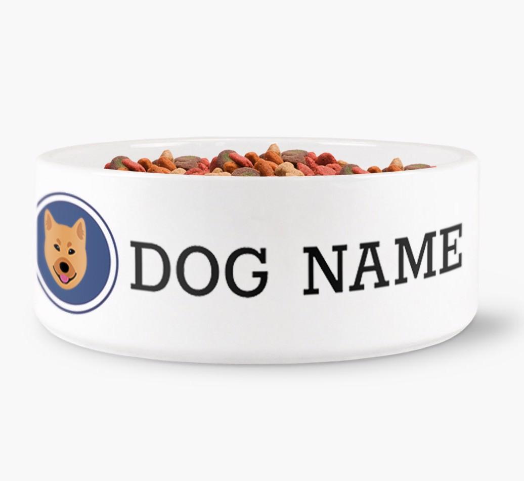 Personalised Dog Bowl for {dogsName}