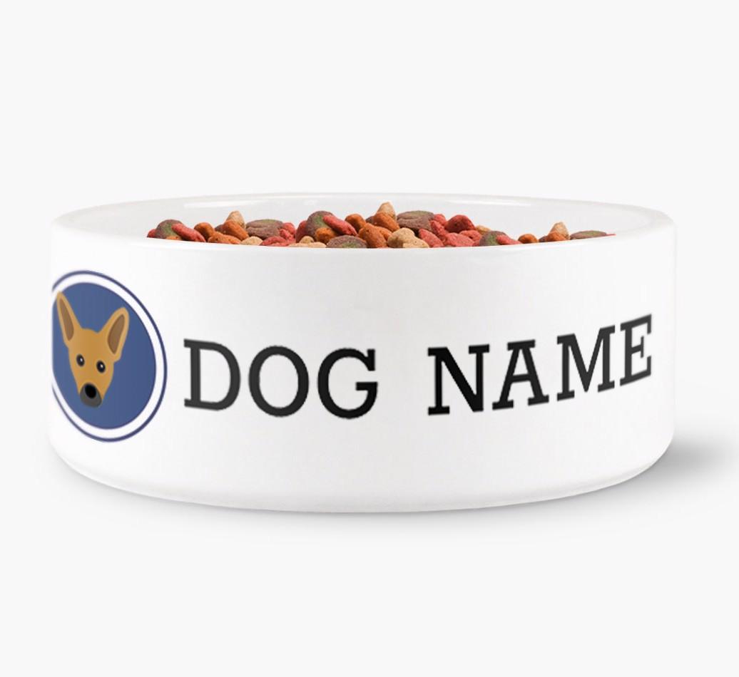 Personalised Dog Bowl for {dogsName}