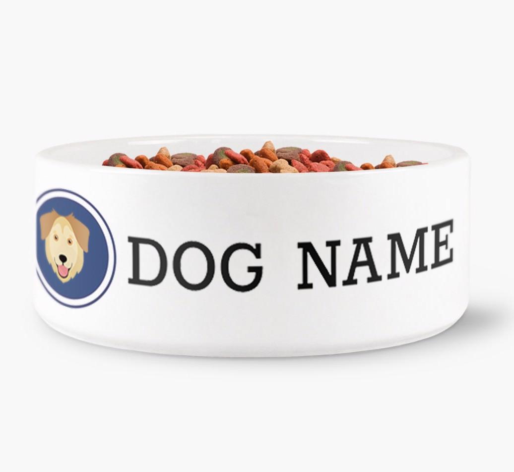 Personalised Dog Bowl for {dogsName}