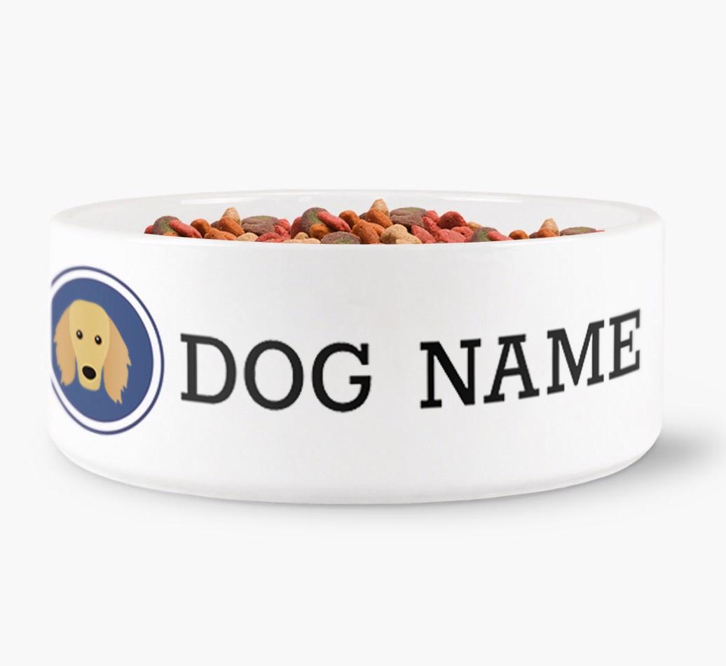 Personalised Dog Bowl for {dogsName}