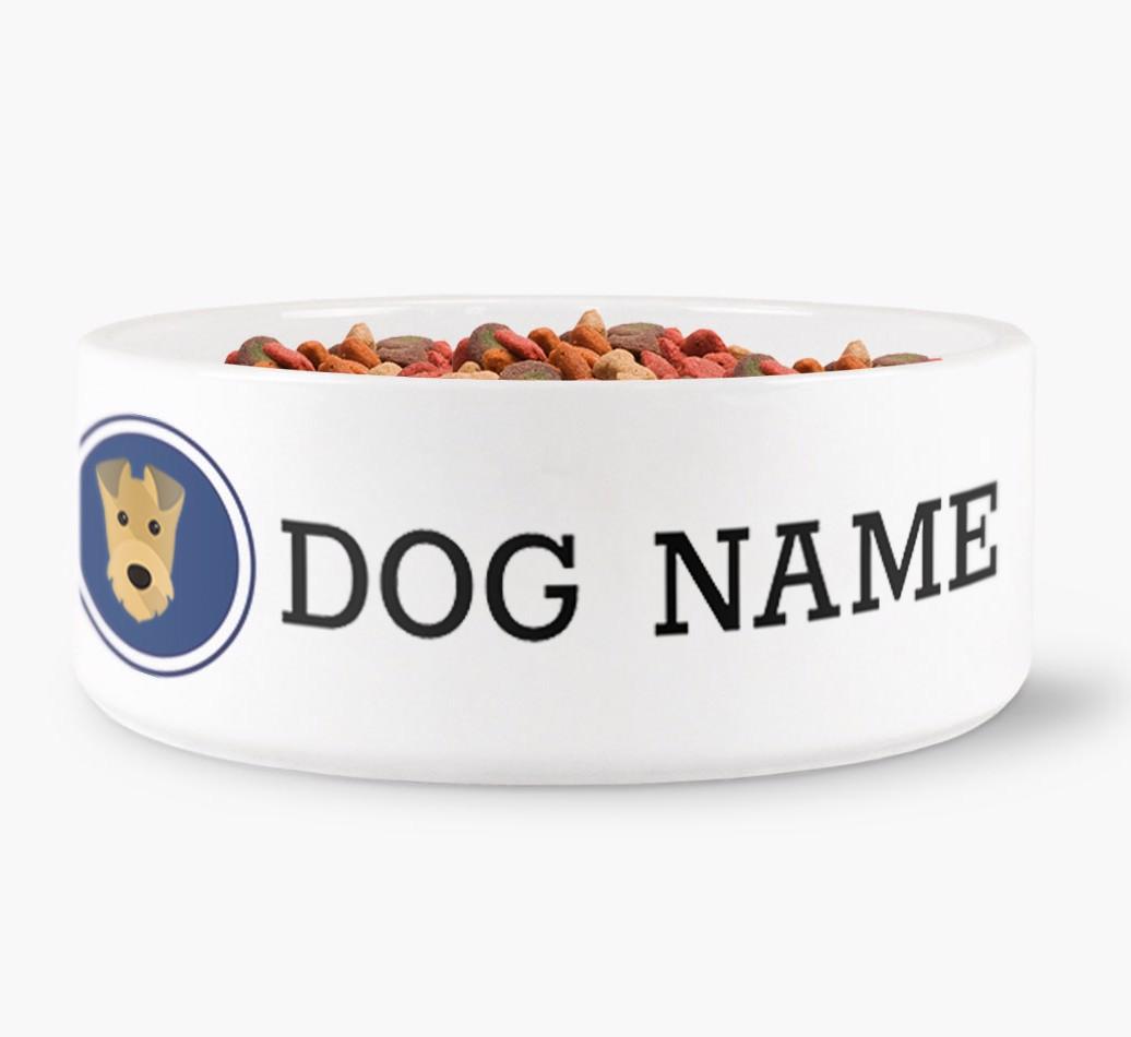 Personalised Dog Bowl for {dogsName}