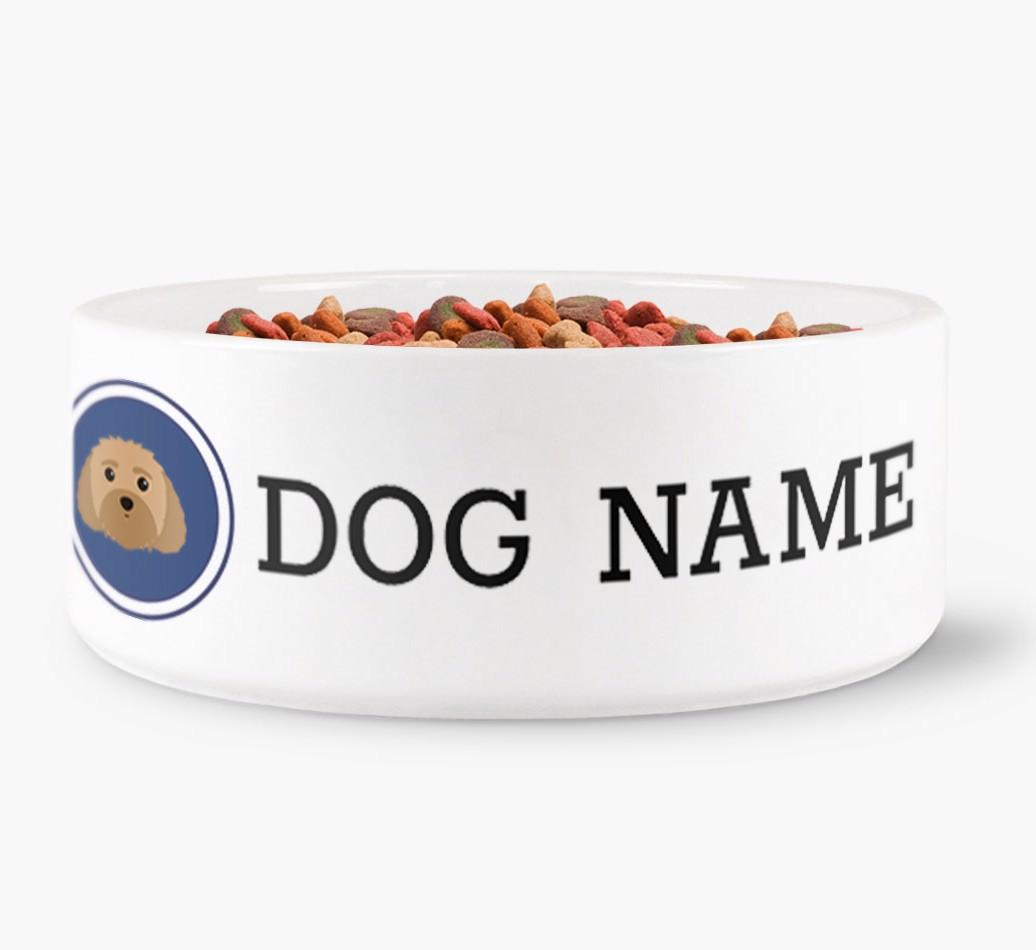 Personalised Dog Bowl for {dogsName}