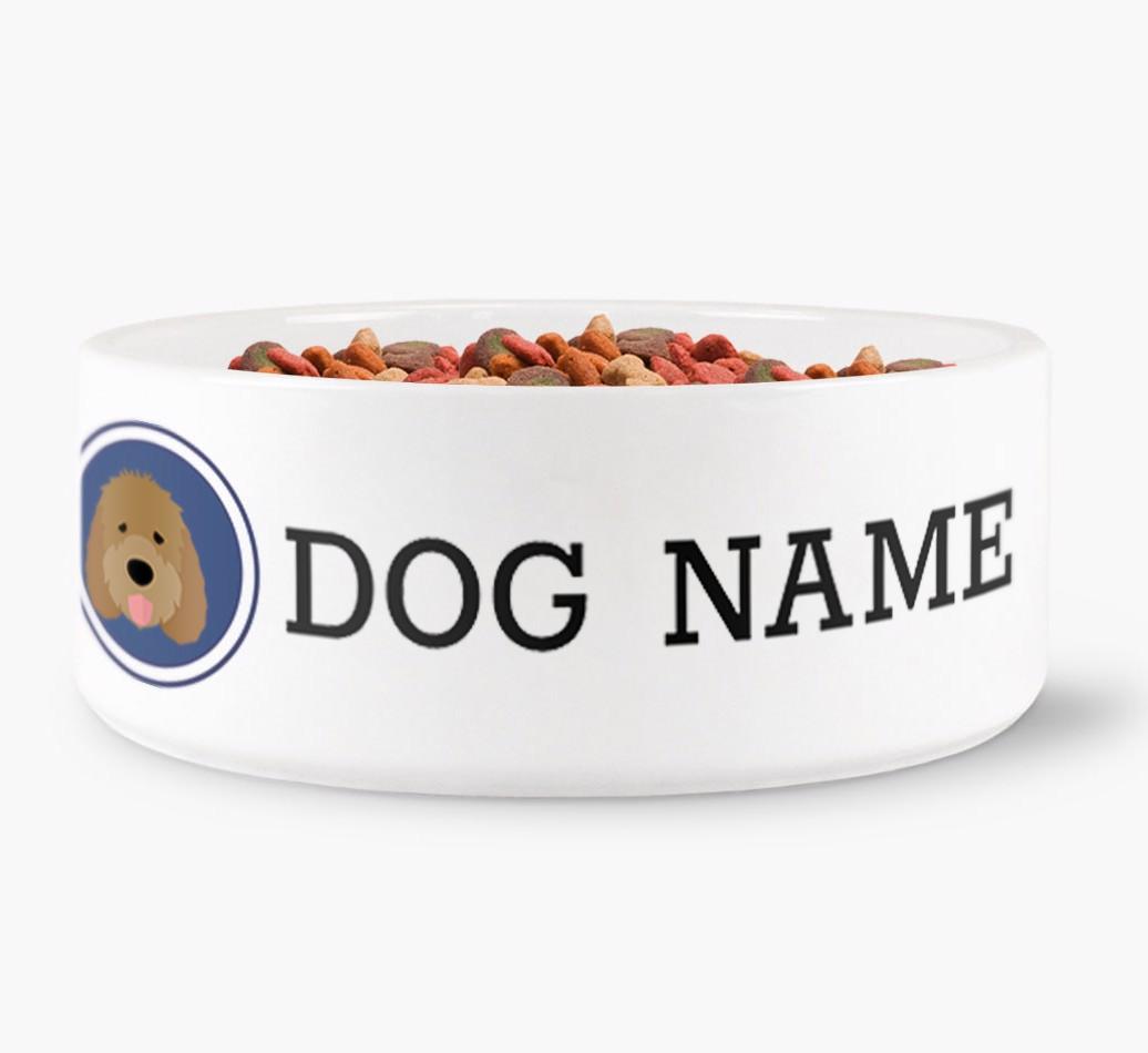 Personalised Dog Bowl for {dogsName}