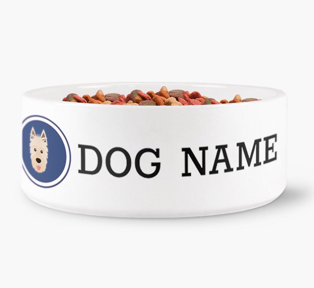 Personalised Dog Bowl for {dogsName}