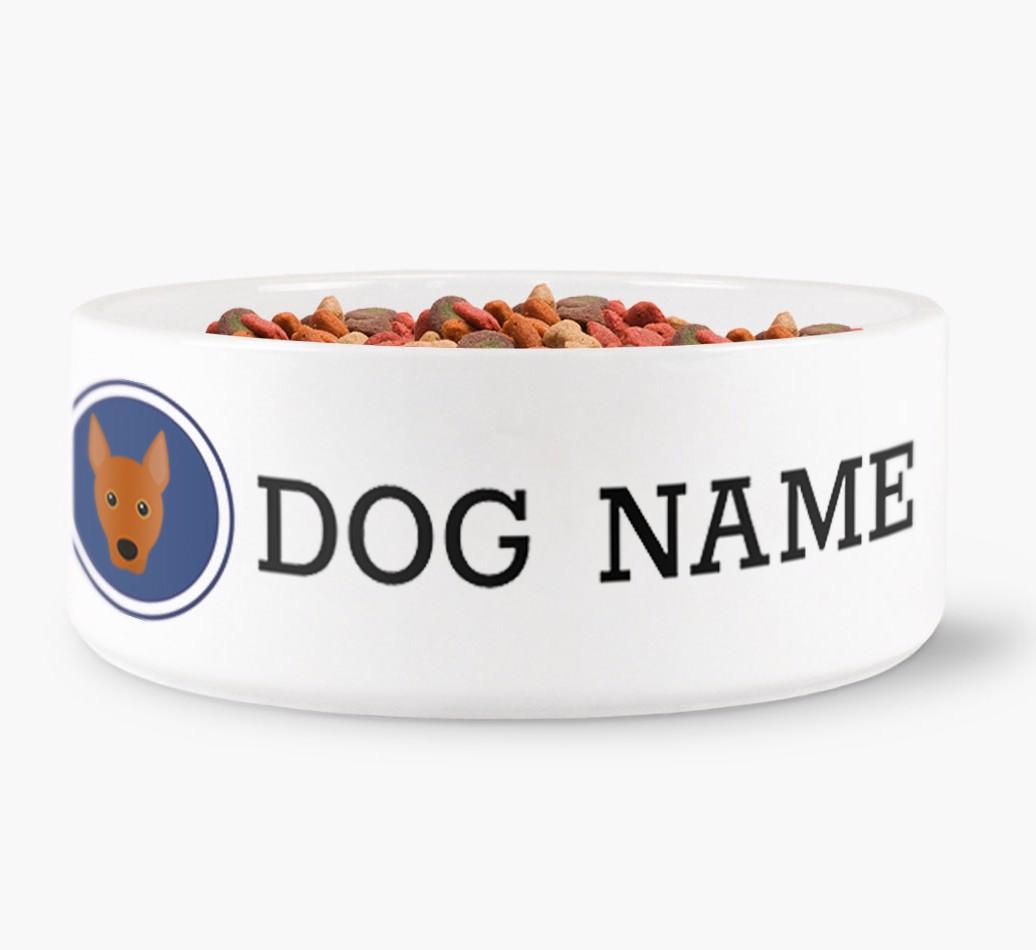 Personalised Dog Bowl for {dogsName}