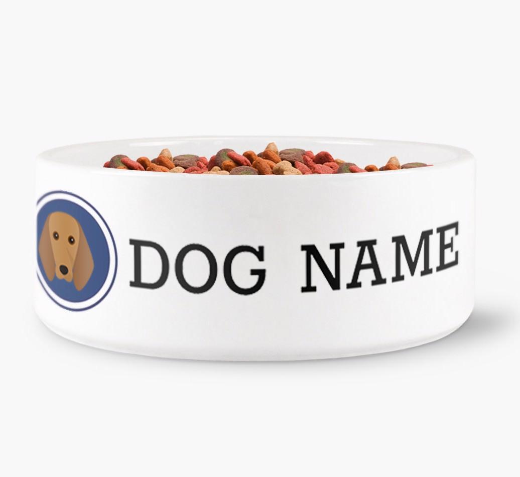 Personalised Dog Bowl for {dogsName}