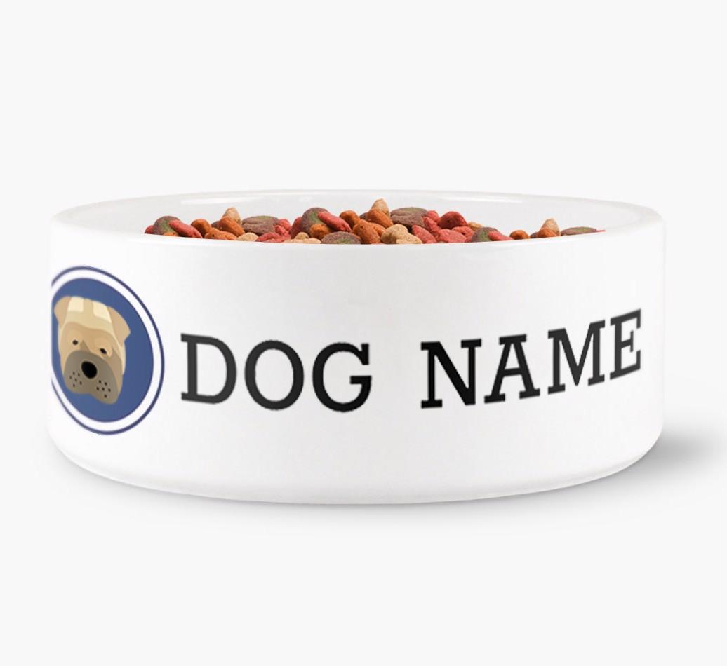 Personalised Dog Bowl for {dogsName}