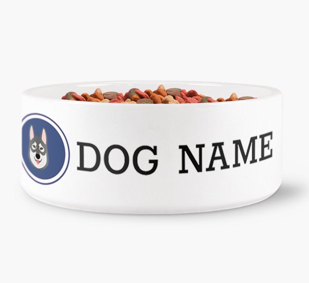 Personalised Dog Bowl for {dogsName}