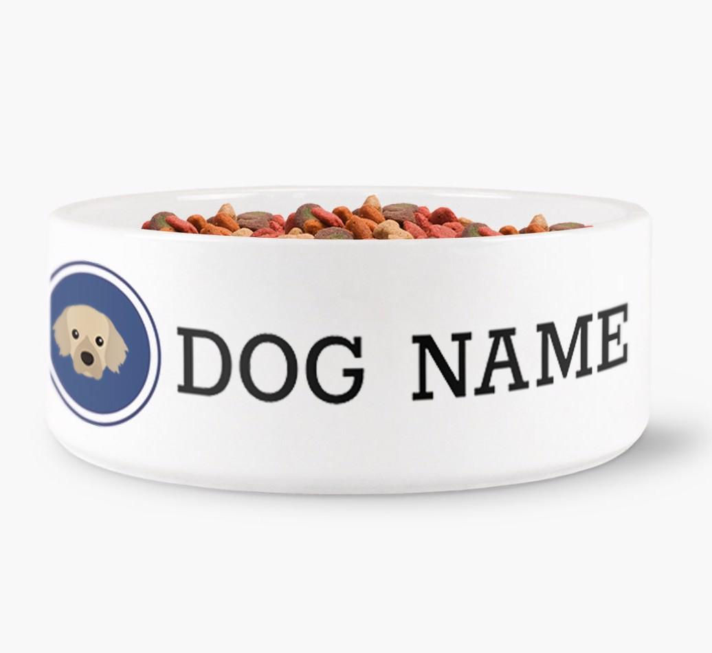 Personalised Dog Bowl for {dogsName}