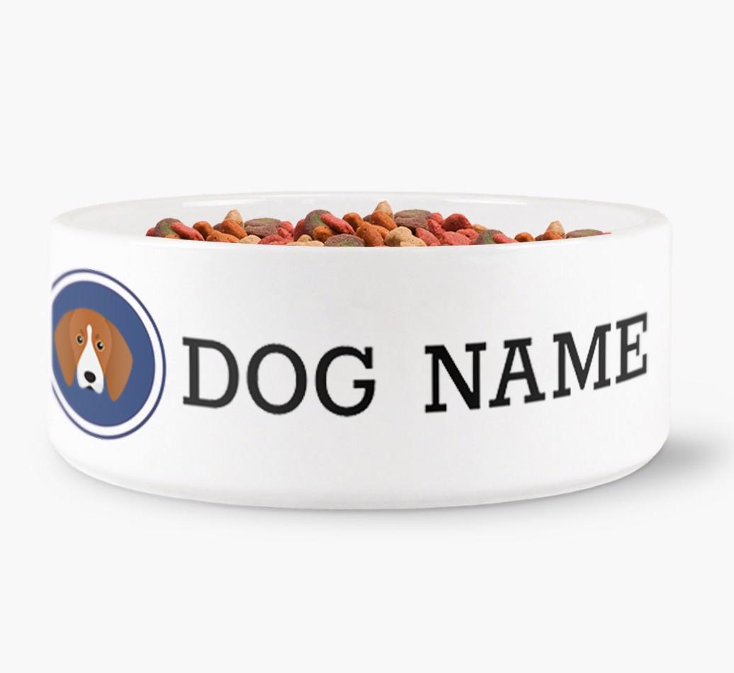 Personalised Dog Bowl for {dogsName}