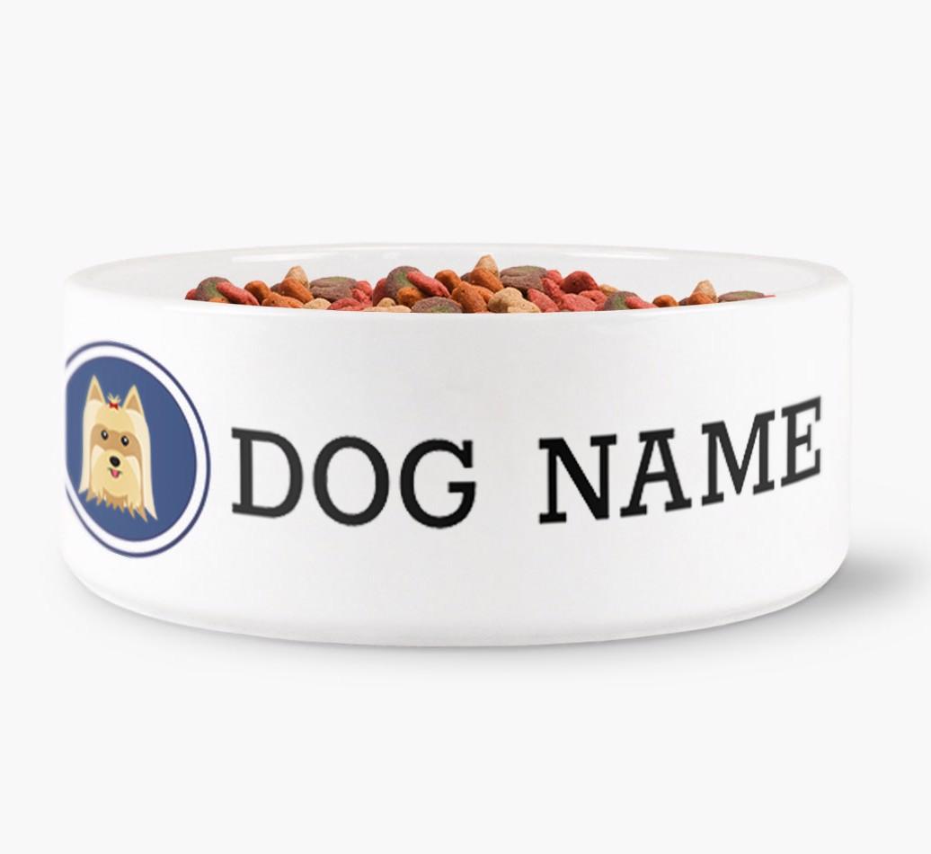 Personalised Dog Bowl for {dogsName}