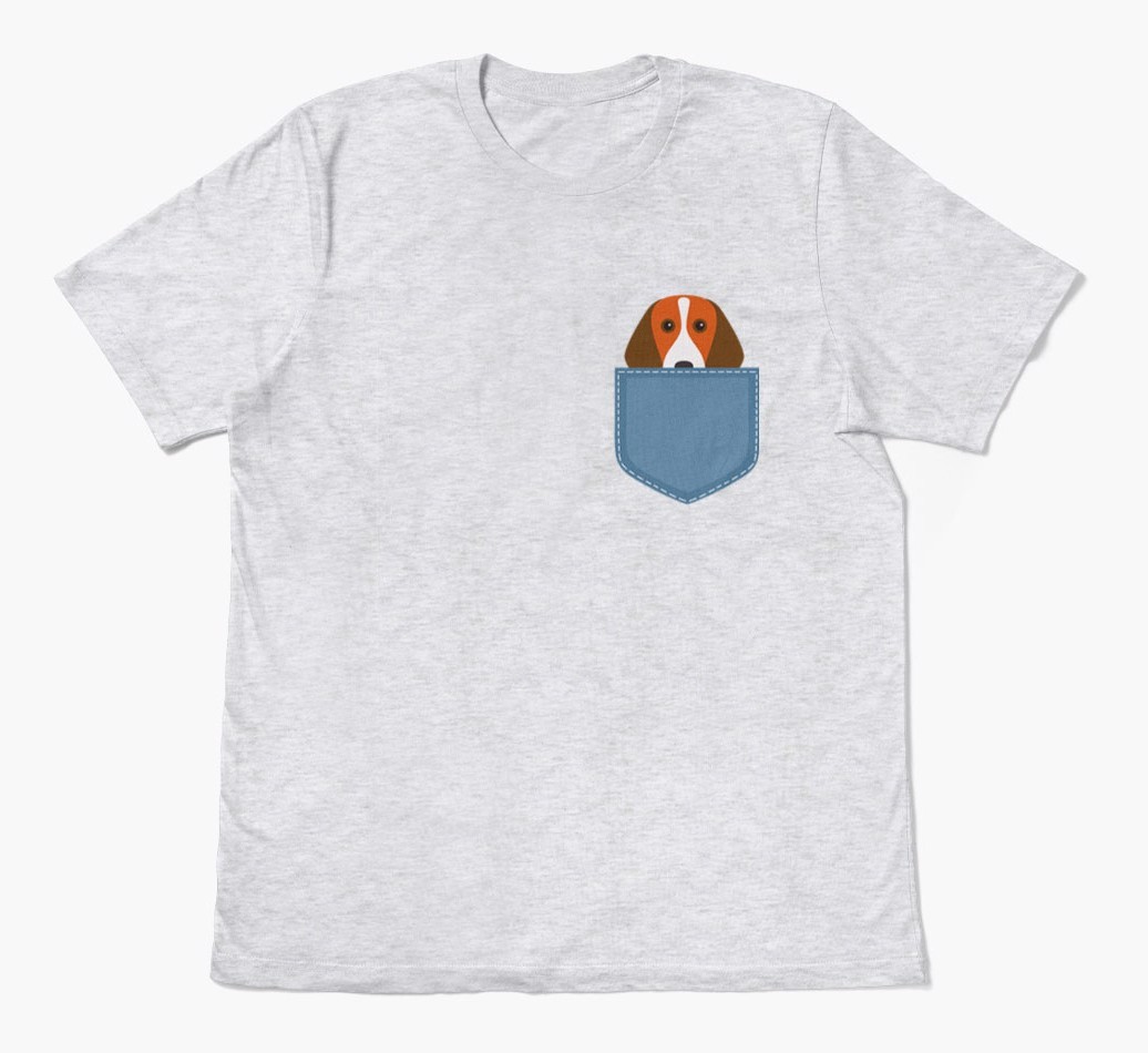 Icon in Pocket: Personalised {breedFullName} T-Shirt