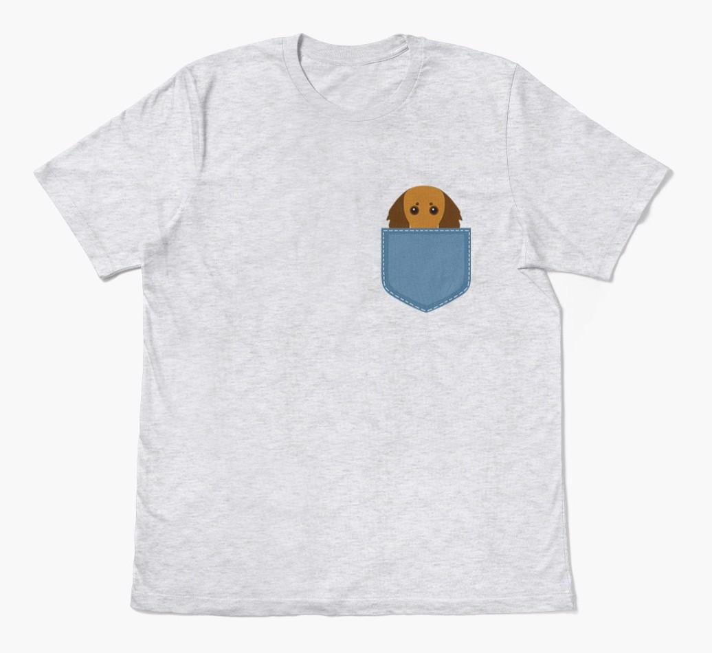 Icon in Pocket: Personalized {breedFullName} T-Shirt