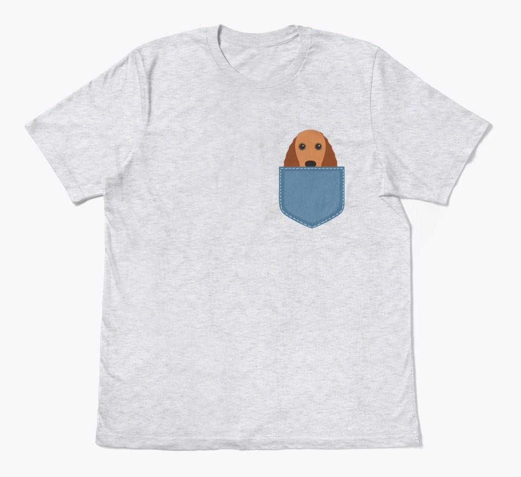 Icon in Pocket: Personalized {breedFullName} T-Shirt