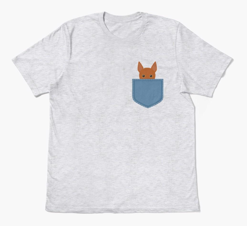 Icon in Pocket: Personalized {breedFullName} T-Shirt
