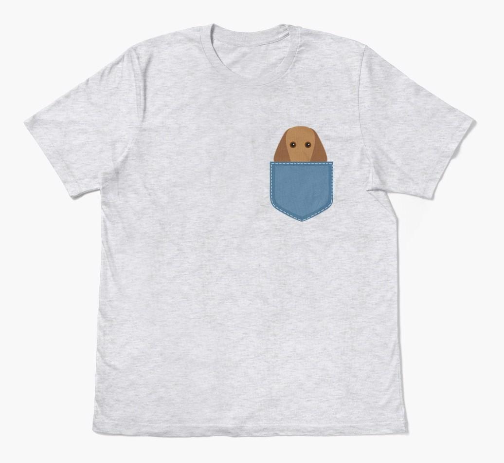 Icon in Pocket: Personalized {breedFullName} T-Shirt