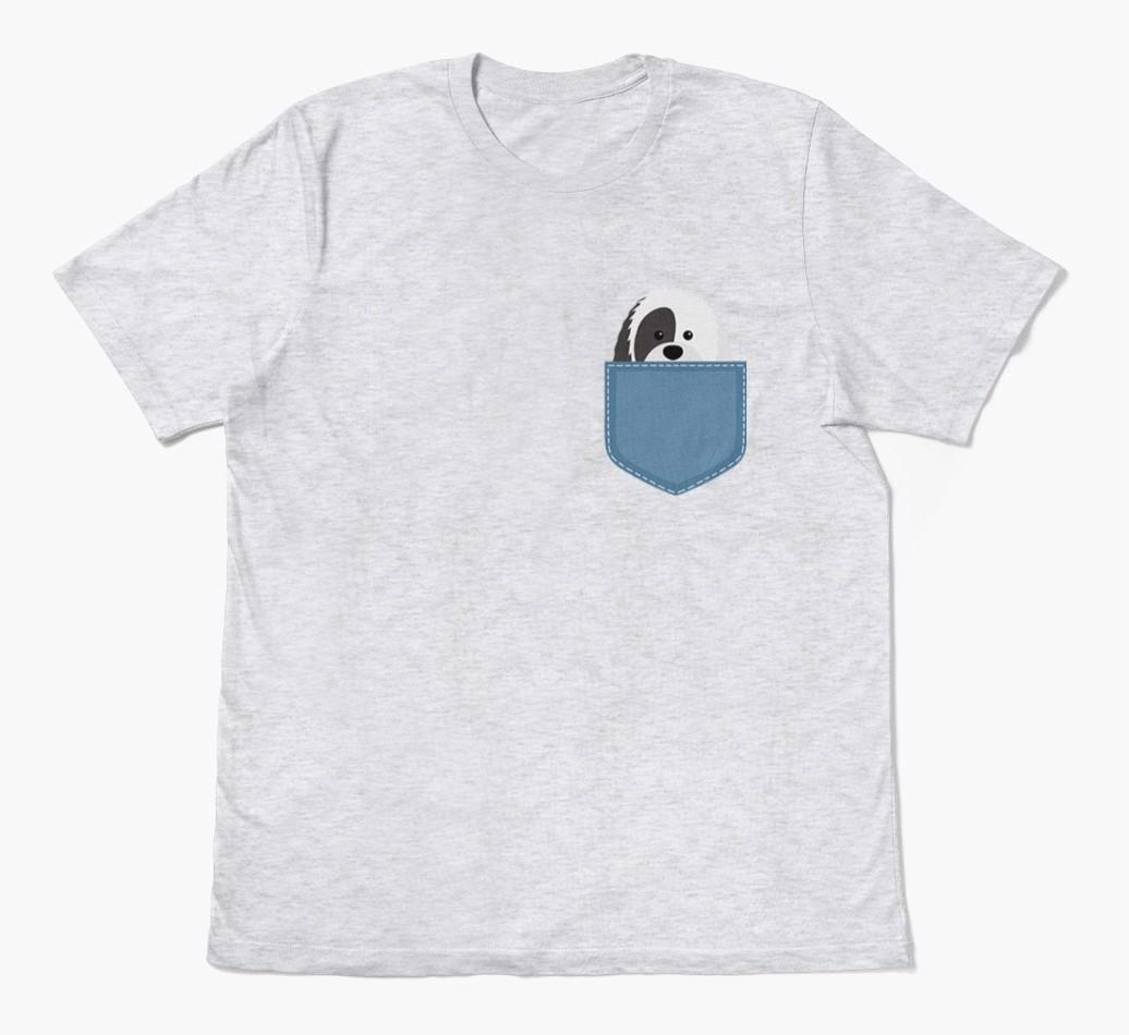 Icon in Pocket: Personalized {breedFullName} T-Shirt