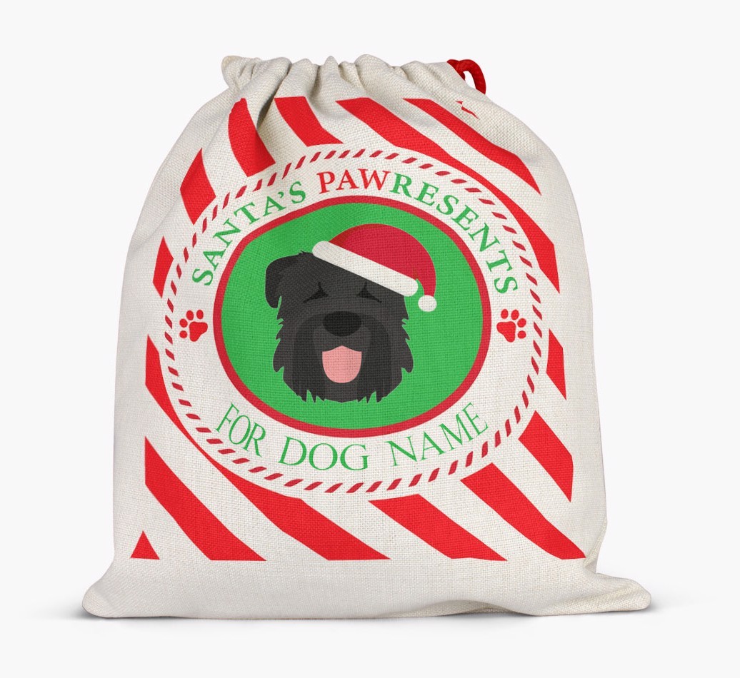 Santa Sack 'Pawresents' - Personalized for Your {breedFullName}