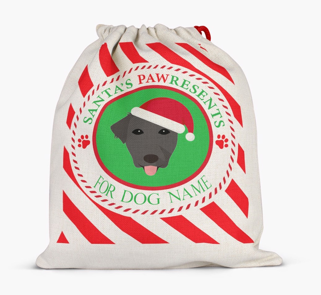 Santa Sack 'Pawresents' - Personalized for Your {breedFullName}