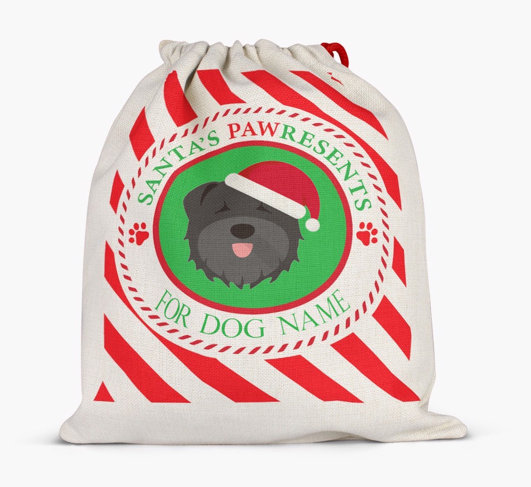 Santa Sack 'Pawresents' - Personalized for Your {breedFullName}