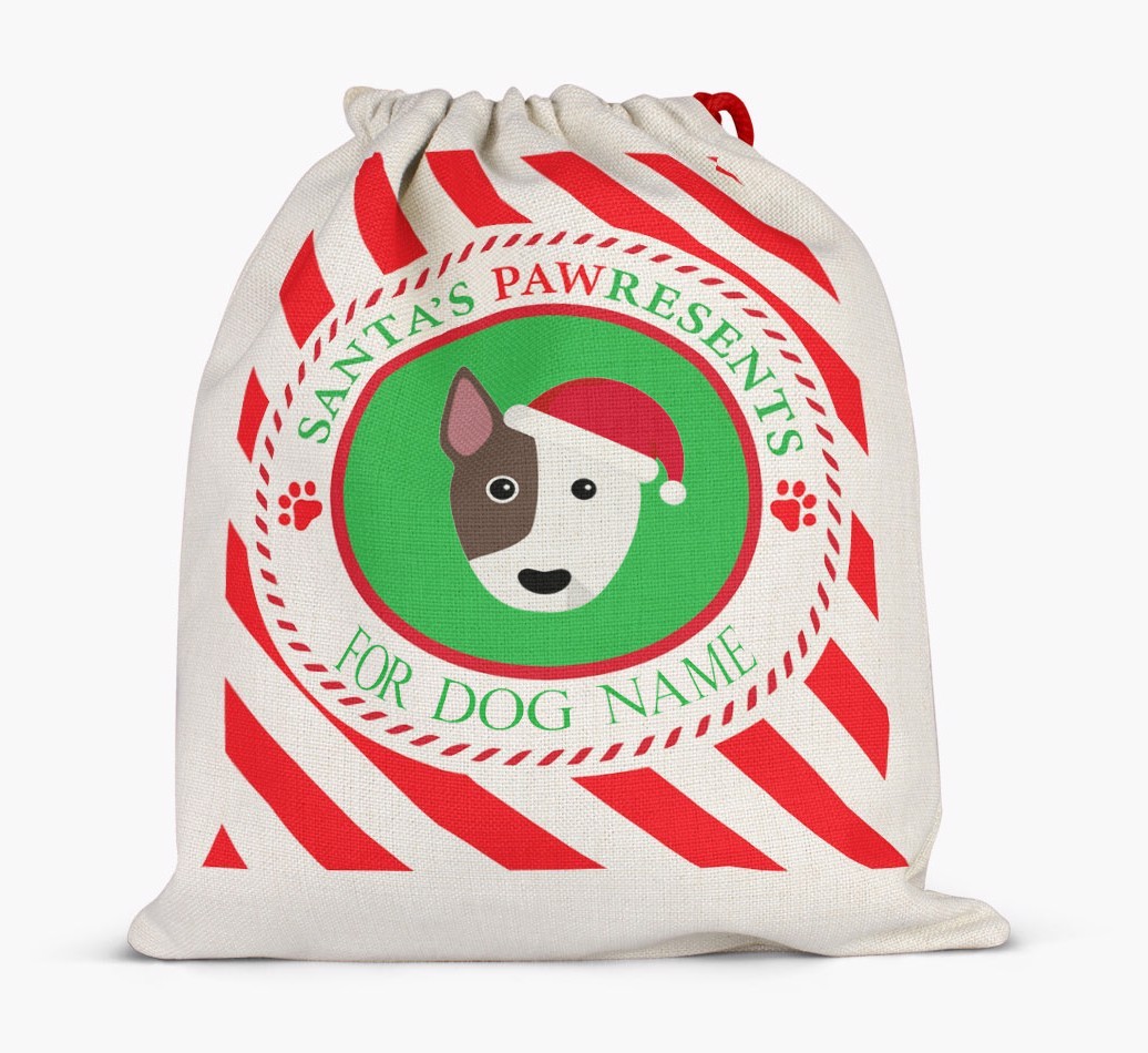 Santa Sack 'Pawresents' - Personalised for Your {breedFullName}