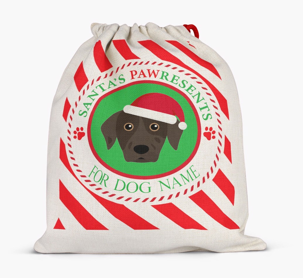 Santa Sack 'Pawresents' - Personalised for Your {breedFullName}