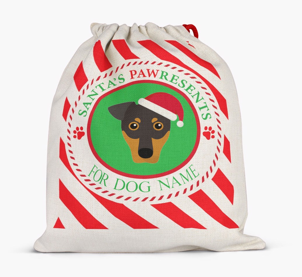 Santa Sack 'Pawresents' - Personalised for Your {breedFullName}