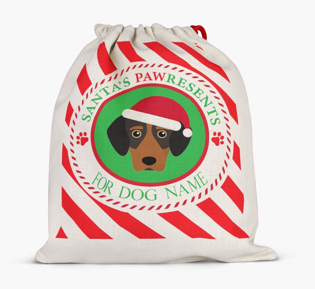 Santa Sack 'Pawresents' - Personalised for Your {breedFullName}