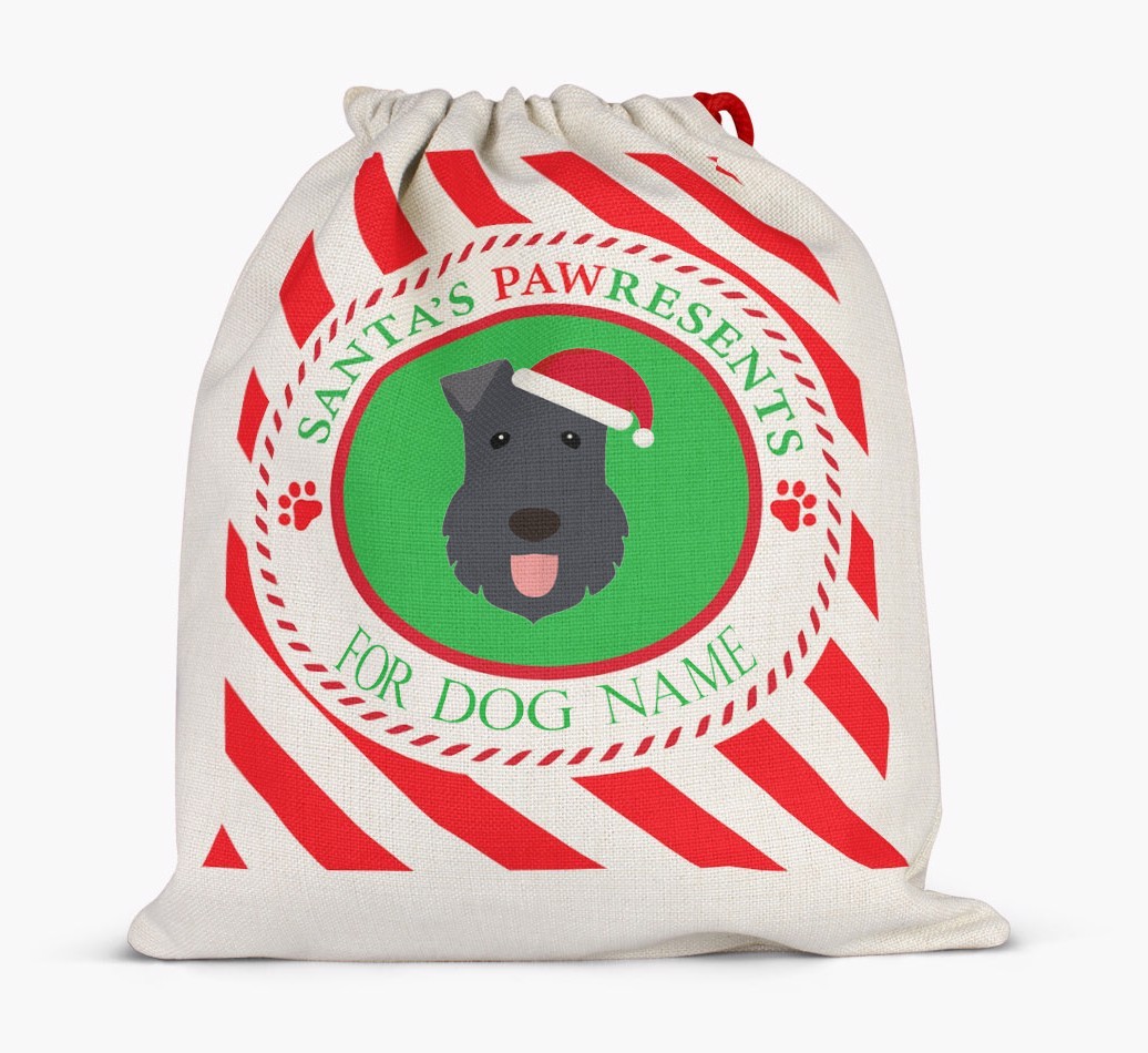 Santa Sack 'Pawresents' - Personalized for Your {breedFullName}