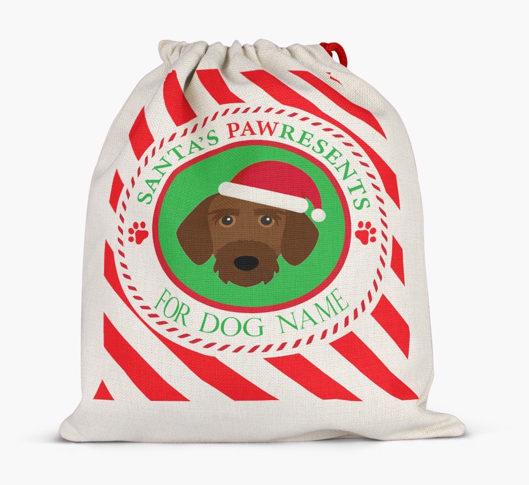 Santa Sack 'Pawresents' - Personalised for Your {breedFullName}