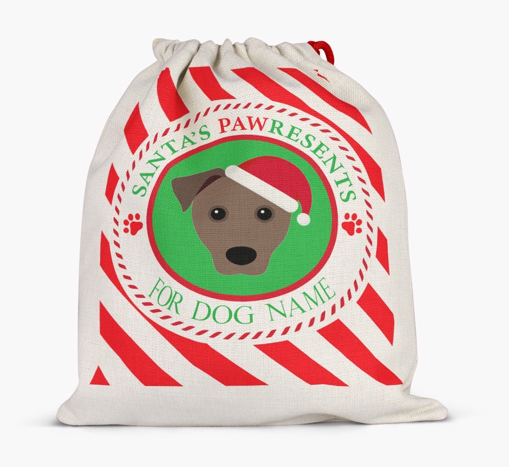 Santa Sack 'Pawresents' - Personalised for Your {breedFullName}