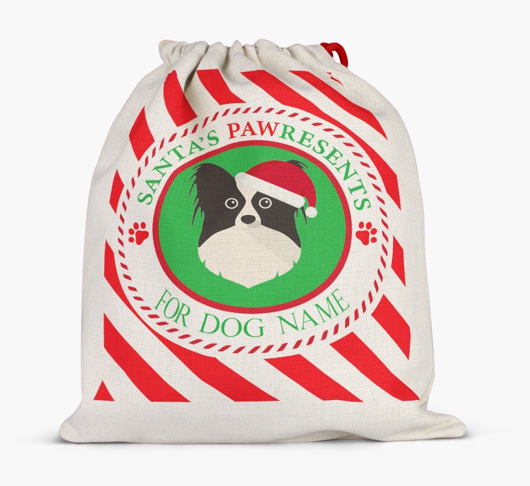 Santa Sack 'Pawresents' - Personalized for Your {breedFullName}
