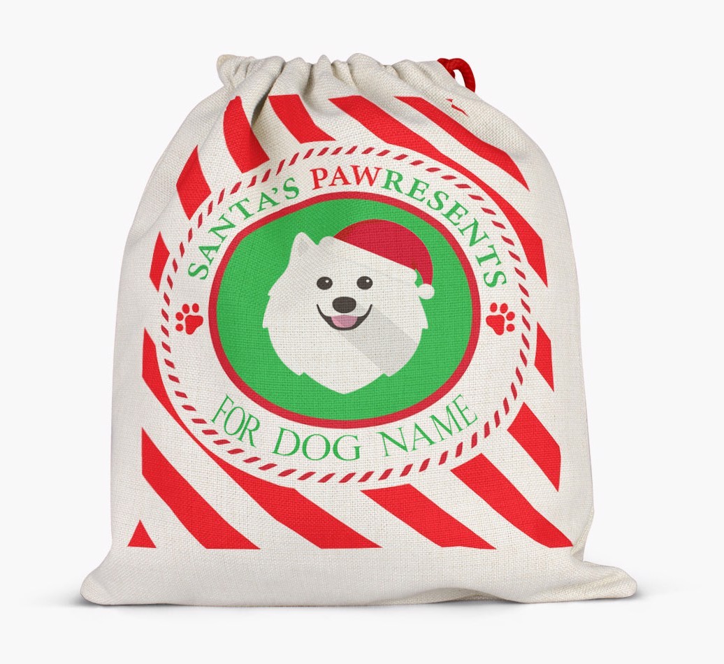 Santa Sack 'Pawresents' - Personalised for Your {breedFullName}
