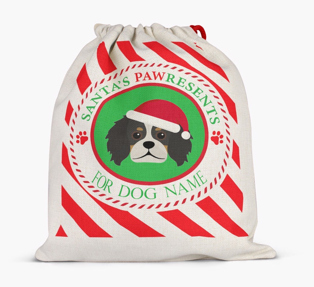 Santa Sack 'Pawresents' - Personalised for Your {breedFullName}