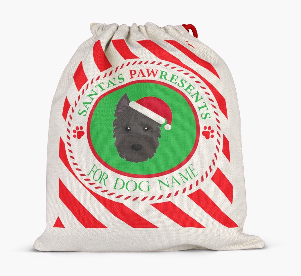 Santa Sack 'Pawresents' - Personalised for Your {breedFullName}