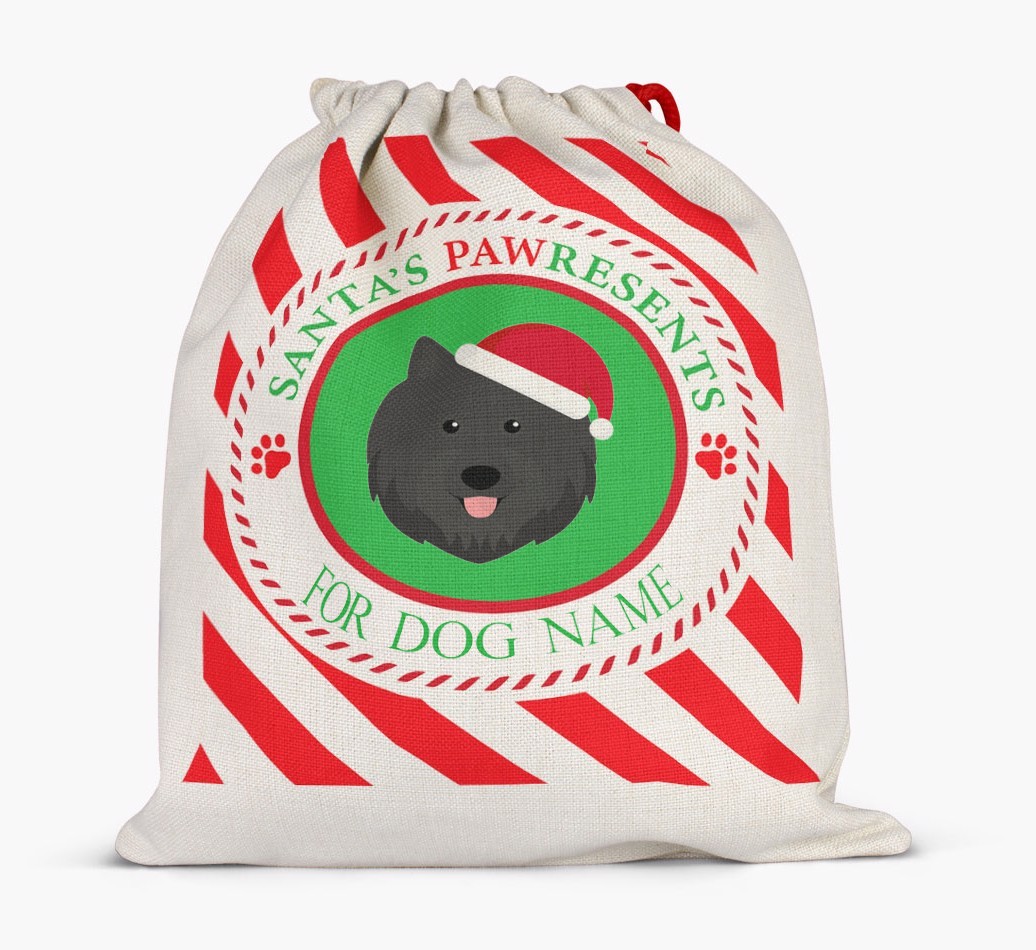 Santa Sack 'Pawresents' - Personalized for Your {breedFullName}