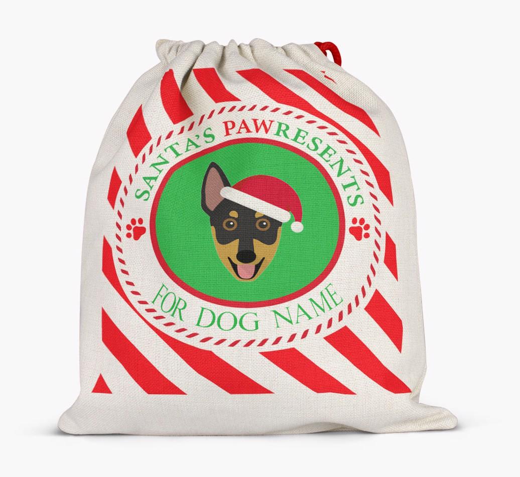 Santa Sack 'Pawresents' - Personalized for Your {breedFullName}