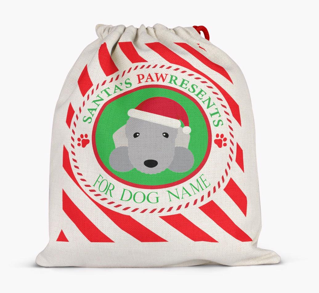 Santa Sack 'Pawresents' - Personalized for Your {breedFullName}