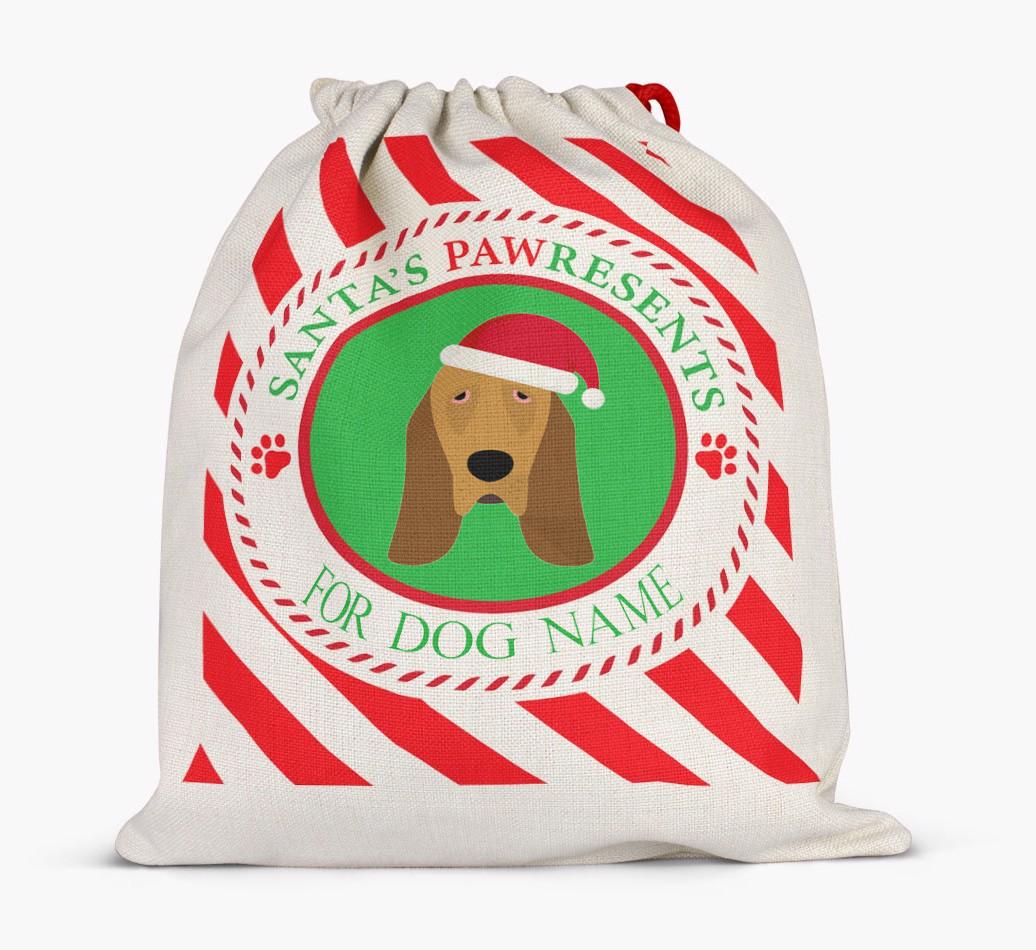 Santa Sack 'Pawresents' - Personalized for Your {breedFullName}