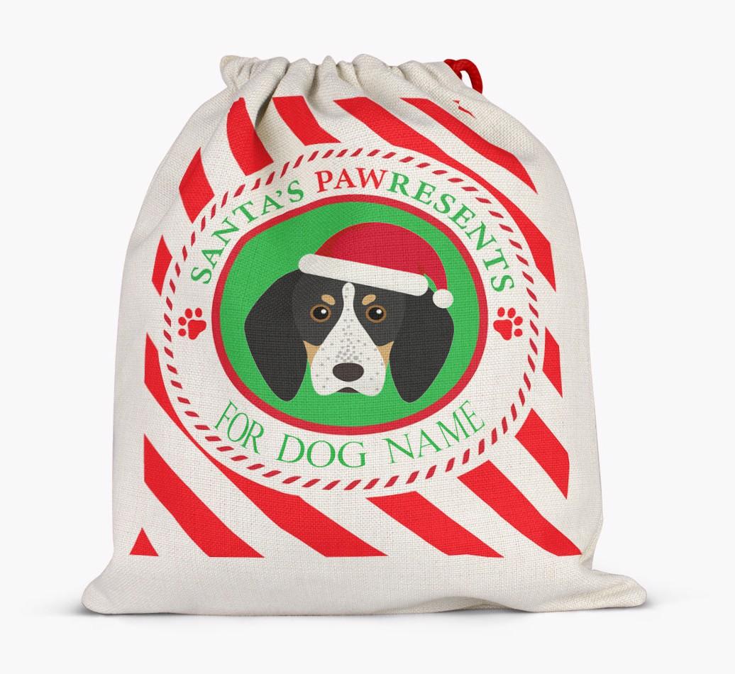 Santa Sack 'Pawresents' - Personalized for Your {breedFullName}