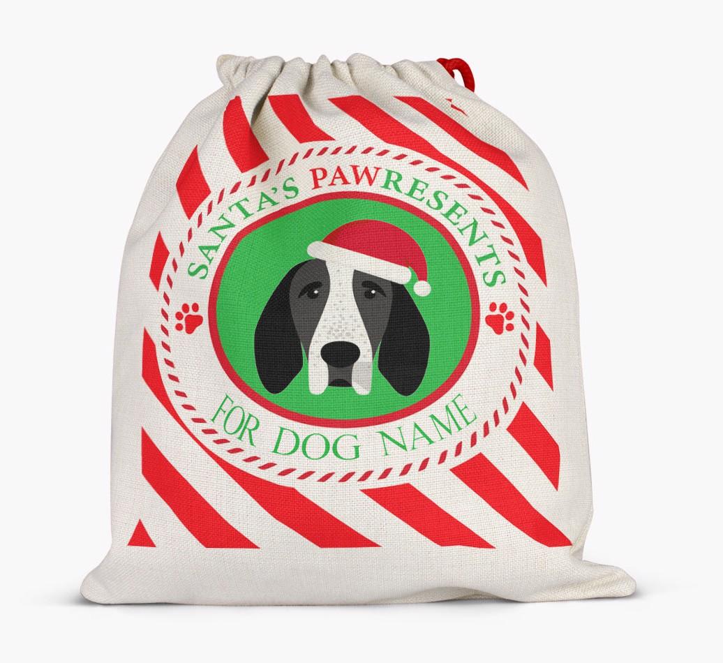 Santa Sack 'Pawresents' - Personalized for Your {breedFullName}