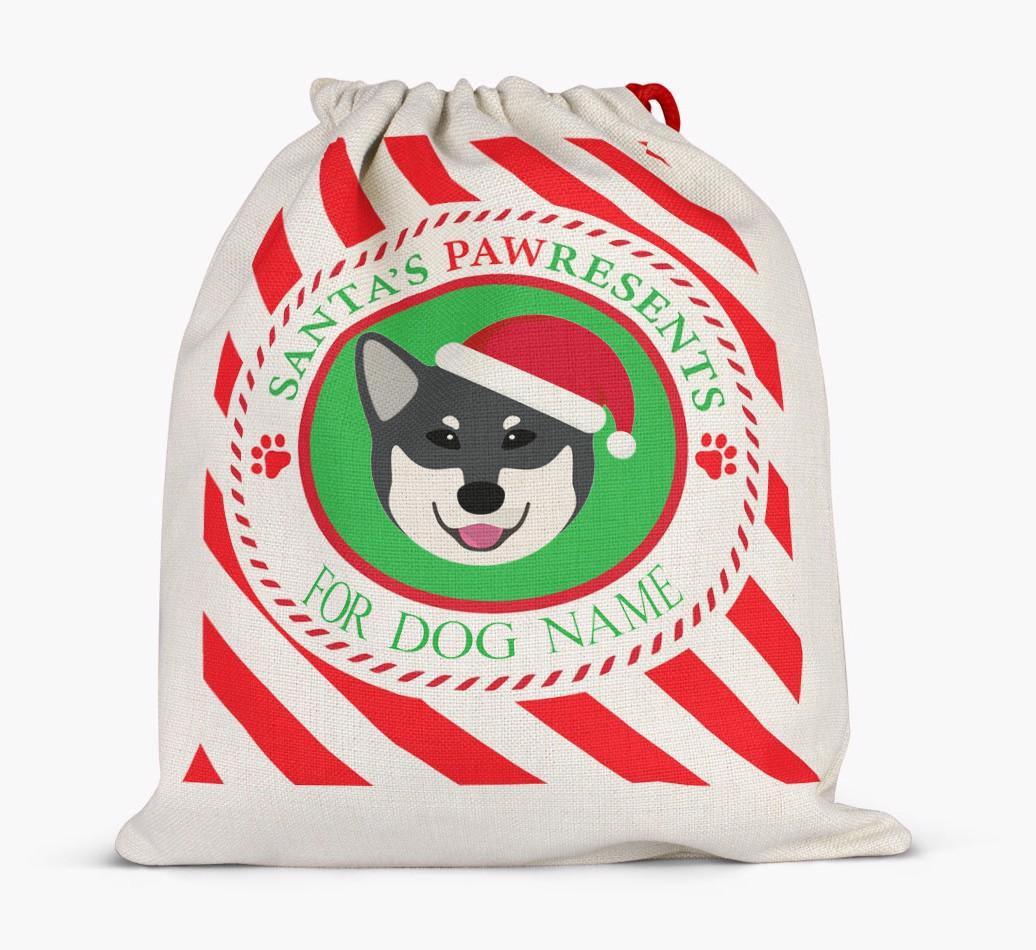 Santa Sack 'Pawresents' - Personalized for Your {breedFullName}