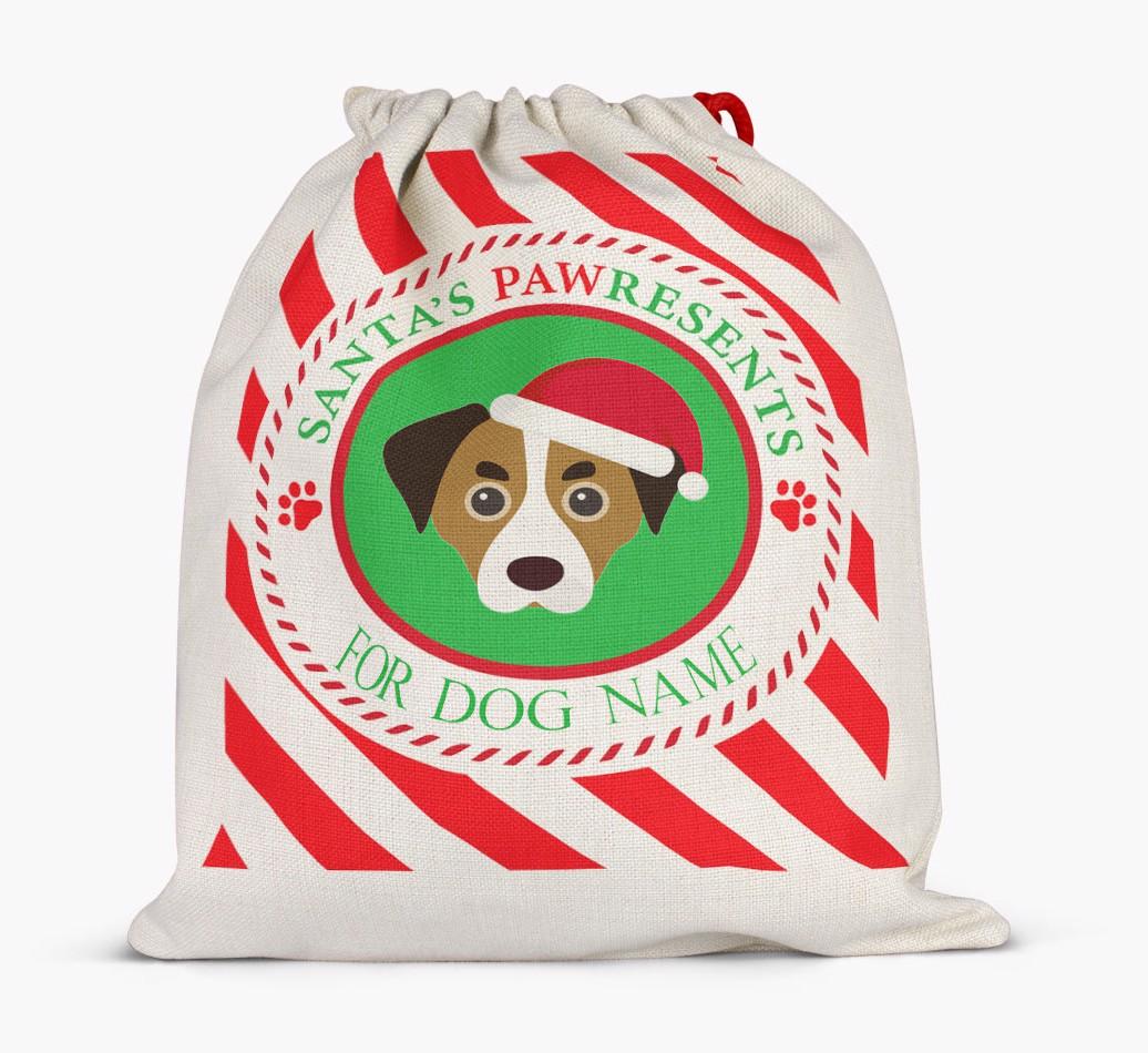 Santa Sack 'Pawresents' - Personalized for Your {breedFullName}