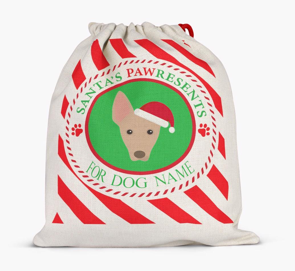 Santa Sack 'Pawresents' - Personalized for Your {breedFullName}