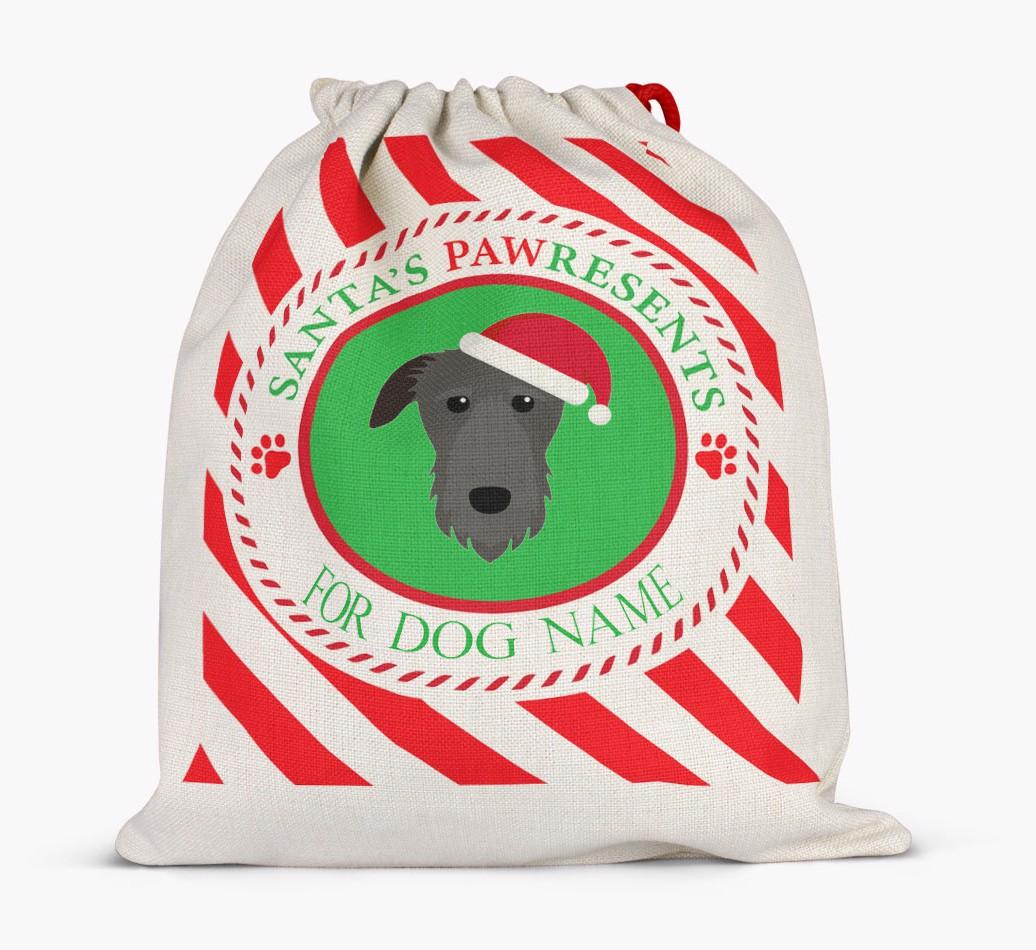Santa Sack 'Pawresents' - Personalized for Your {breedFullName}
