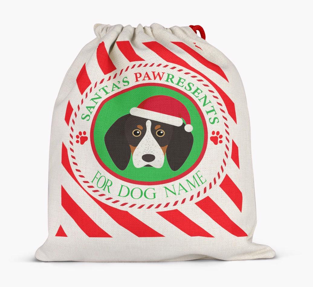Santa Sack 'Pawresents' - Personalized for Your {breedFullName}