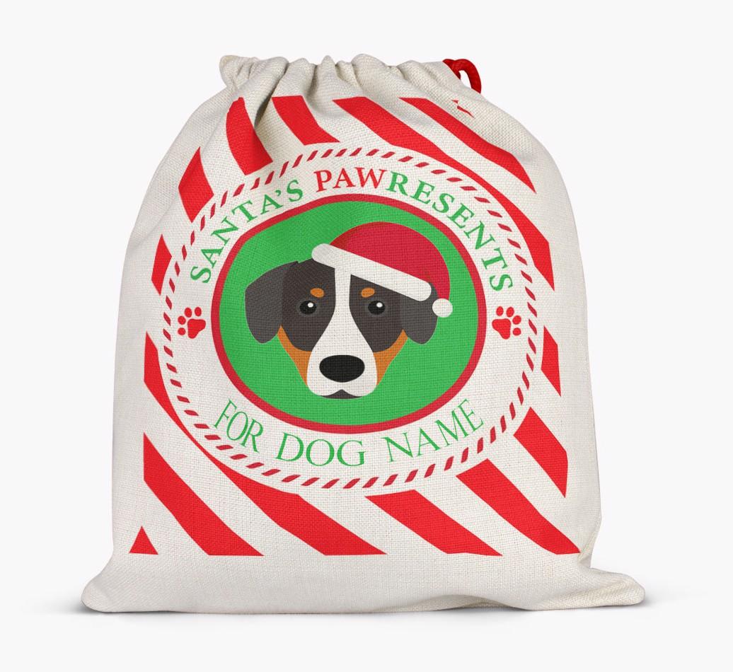 Santa Sack 'Pawresents' - Personalized for Your {breedFullName}