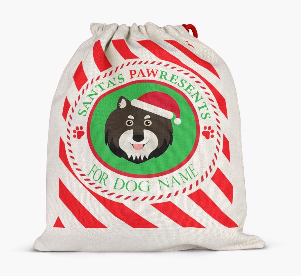 Santa Sack 'Pawresents' - Personalized for Your {breedFullName}
