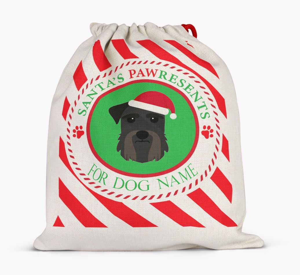 Santa Sack 'Pawresents' - Personalized for Your {breedFullName}