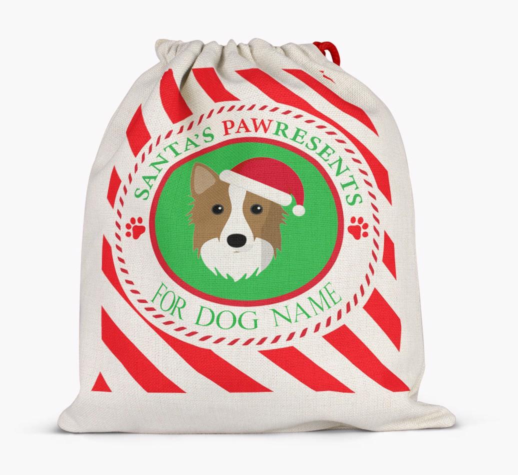 Santa Sack 'Pawresents' - Personalized for Your {breedFullName}